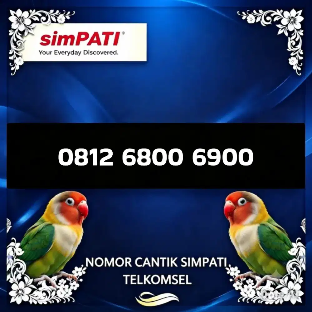 Nomor cantik simpati Telkomsel super