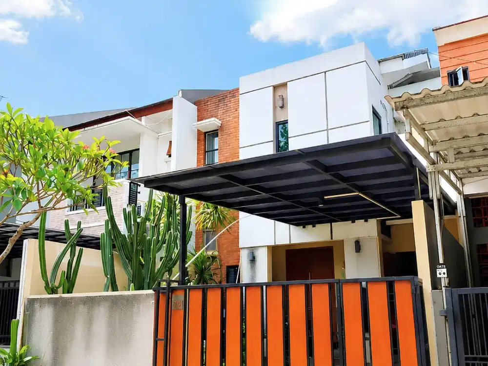 Jual Rumah 2 Lantai di Griya Loka, Posisi Depan Taman, Dekat Akses Exit Tol BSD, Stasiun KRL, Pasar Modern BSD & Lokasi Strategis BSD Lainnya