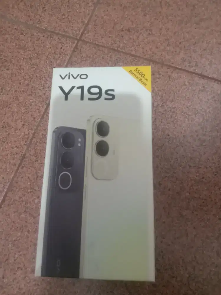 Vivo Y19s RAM 6+6/128GB-Second Mulus-Garansi Fungsi Lengkap