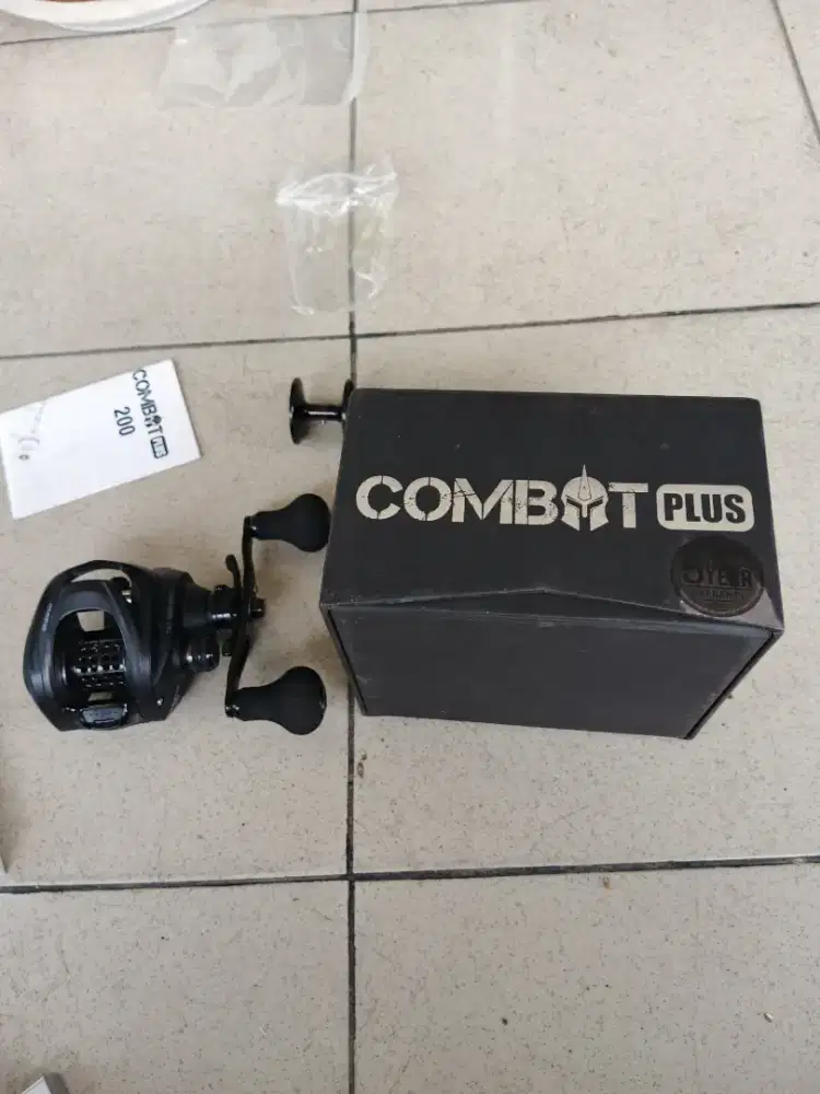jual reel pancing bc handle kanan ATC Combat Plus
