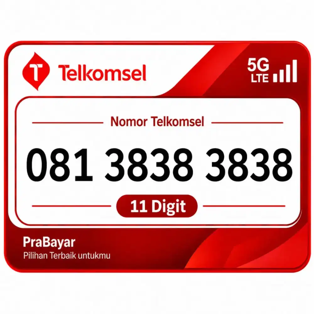 Nomor cantik 11 digit telkomsel