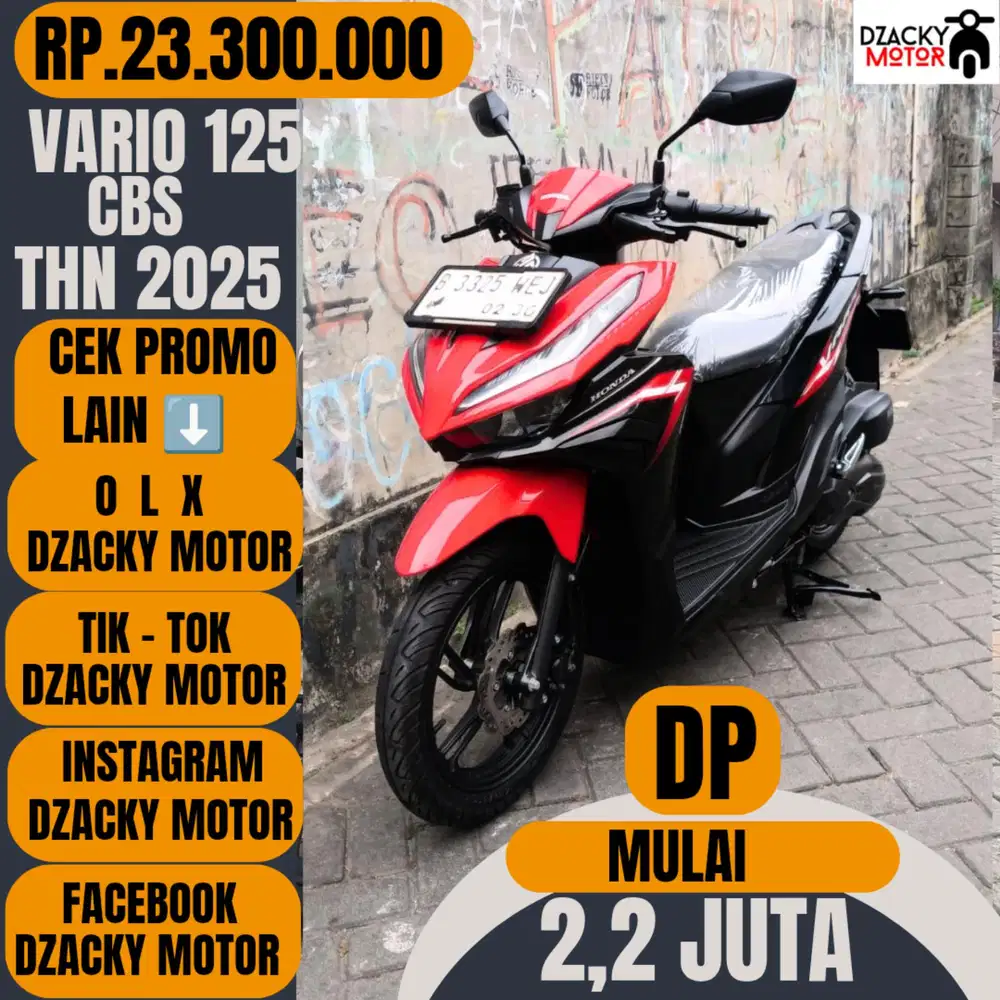 VARIO I25 CBS 2O25 SECOND LIKE NEW