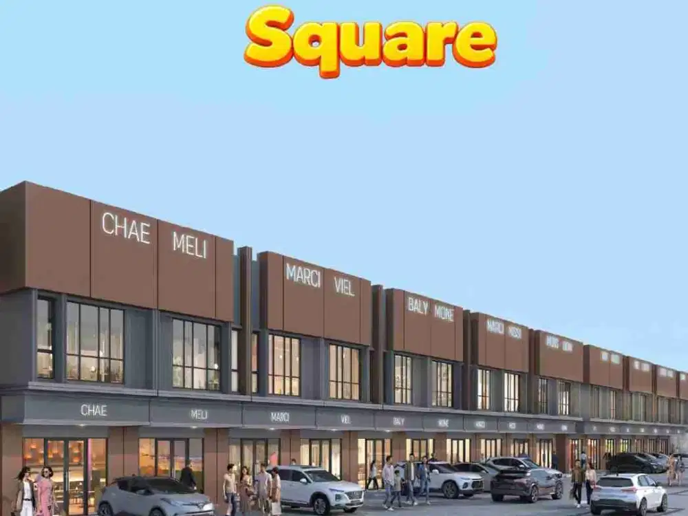 Ruko Althadena Square Lokasi Super Strategis Best Investasi, Best Usaha Gading Serpong
