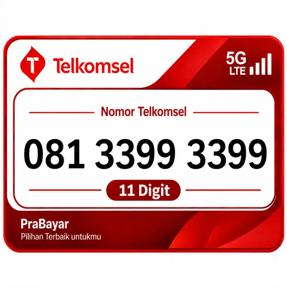 Nomor cantik 11 digit simpati telkomsel
