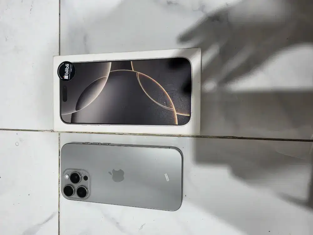 iPhone 16 pro max 256 mulus indo