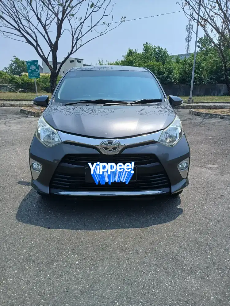 TOYOTA CALYA 1.2 G - A/T METIK TAHUN 2018 WARNA  ABU - ABU METALIK