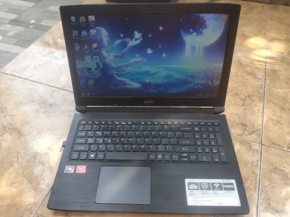 Acer Aspire 3 A315-41-R3LC AMD Ryzen 3 2200u RadeonVega3 Ram 8GB