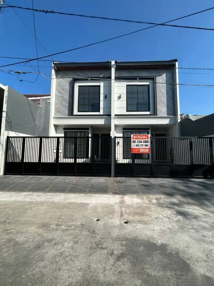 Dijual Rumah Baru Modern Mewah Klampis,Manyar,Wisma Mukti,Jawa Timur
