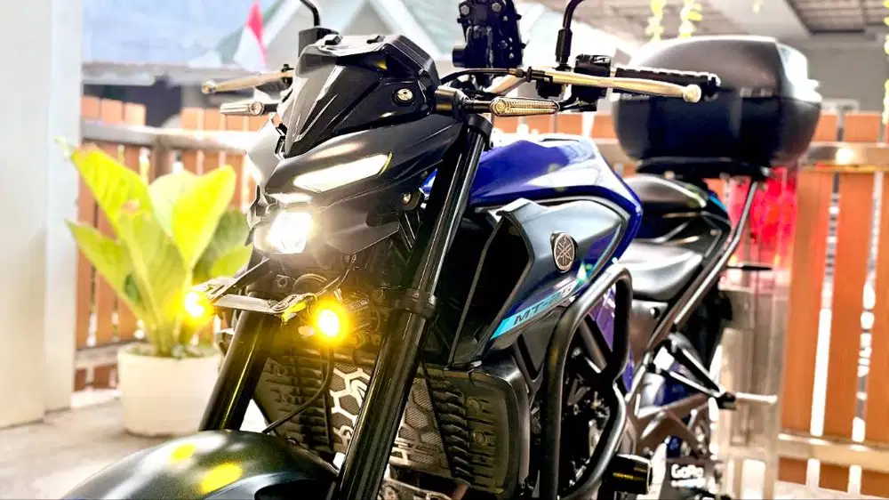 Yamaha MT25 Tahun 2022 siap touring, sunmori, kemana aja