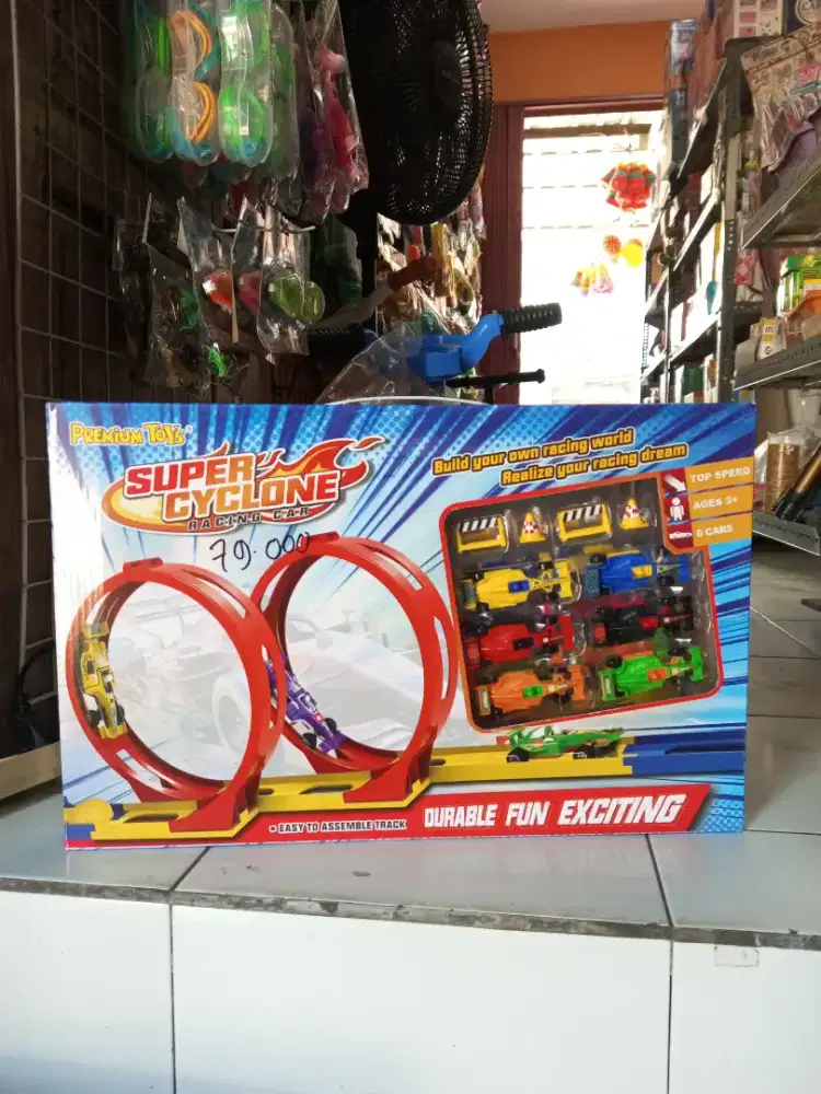 Mainan Anak Track Racing cars