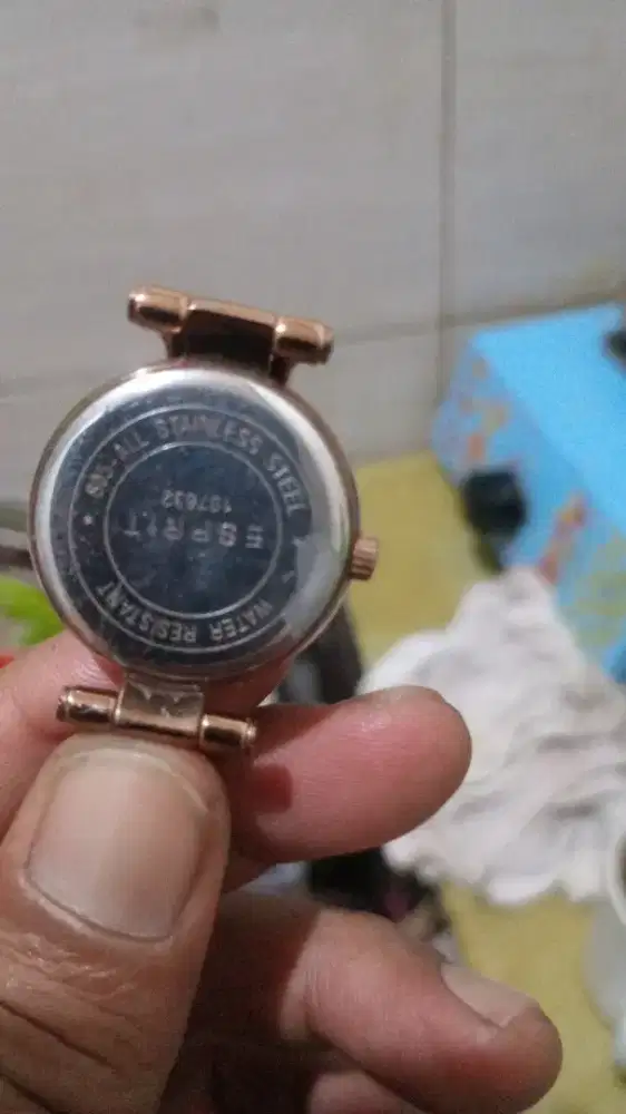 Jamtangan wanita Esprit quartz original
