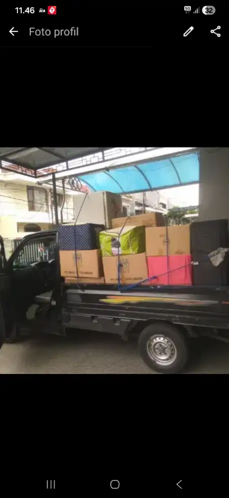 Jasa sewa Pickup losbak untuk pindahan barang