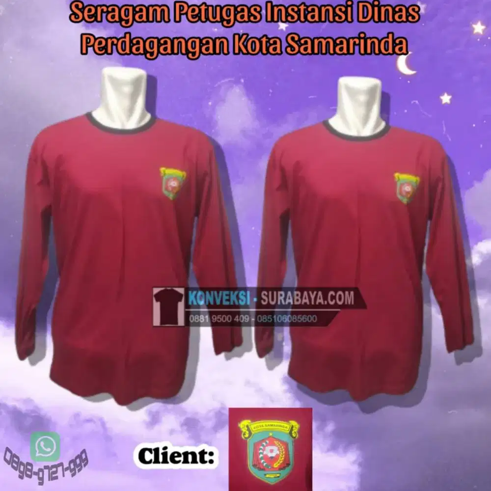 Konveksi Kaos Seragam Petugas Instansi Surabaya – Terpercaya