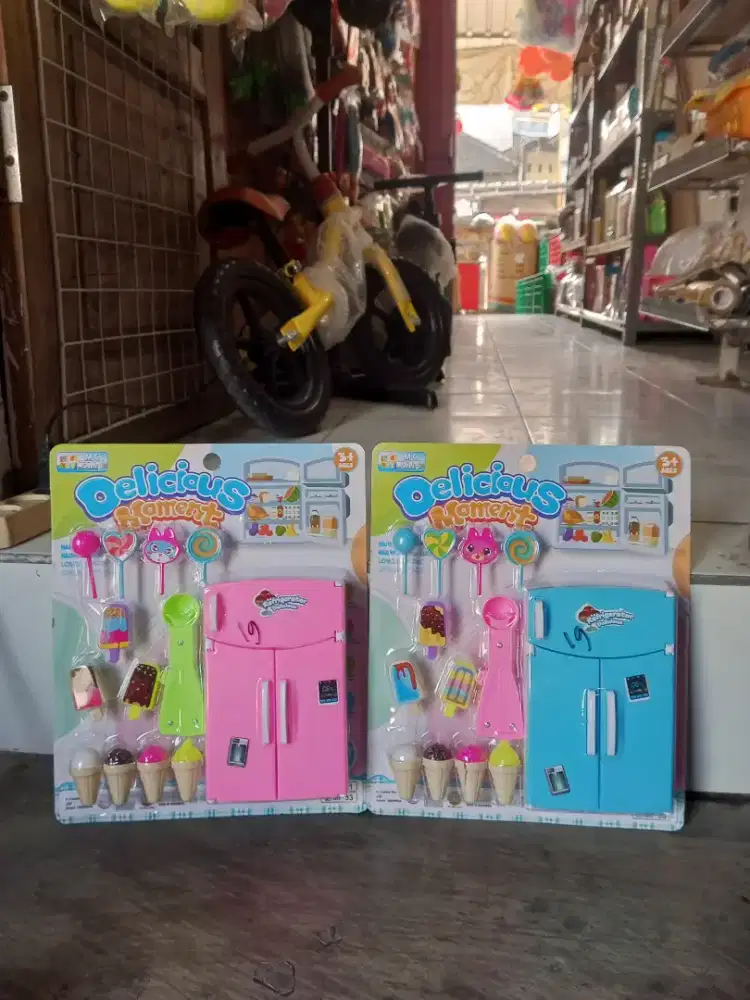 Mainan anak kulkas ice cream
