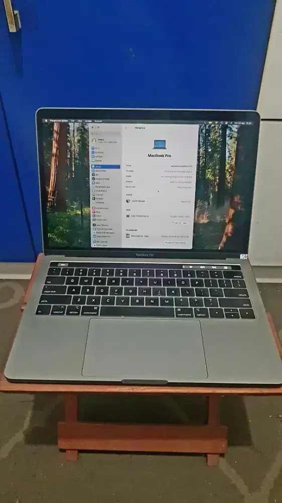 Macbook Pro 2019 Touchbar