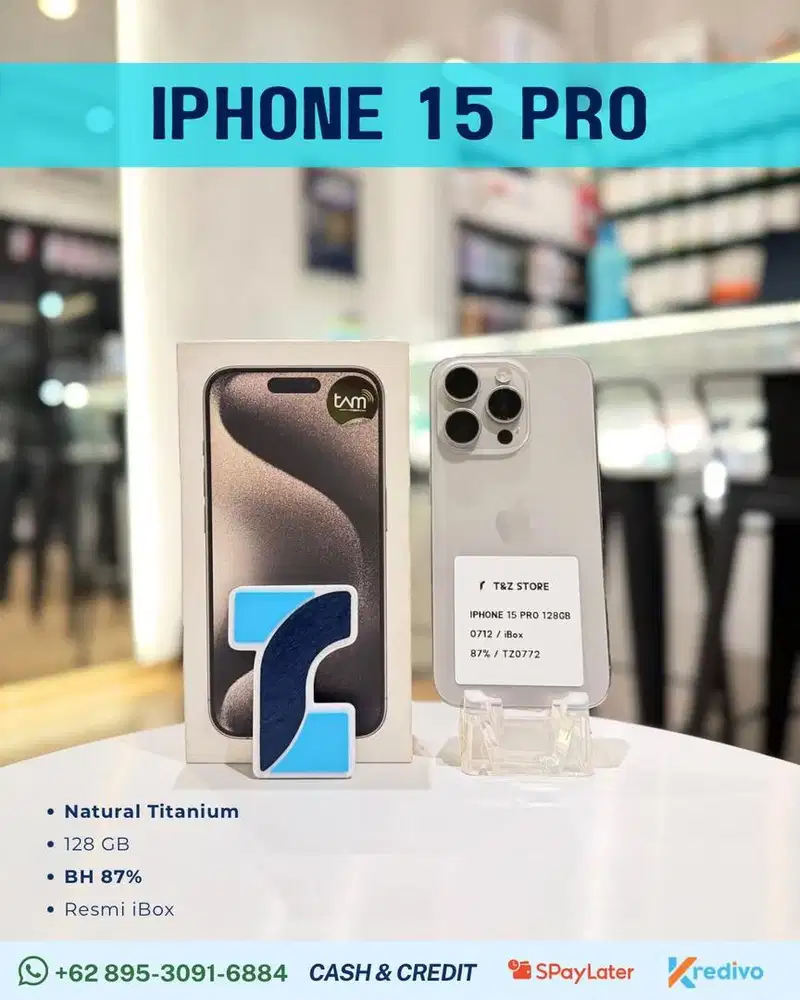 IPHONE 15 PRO 128GB - NATURAL