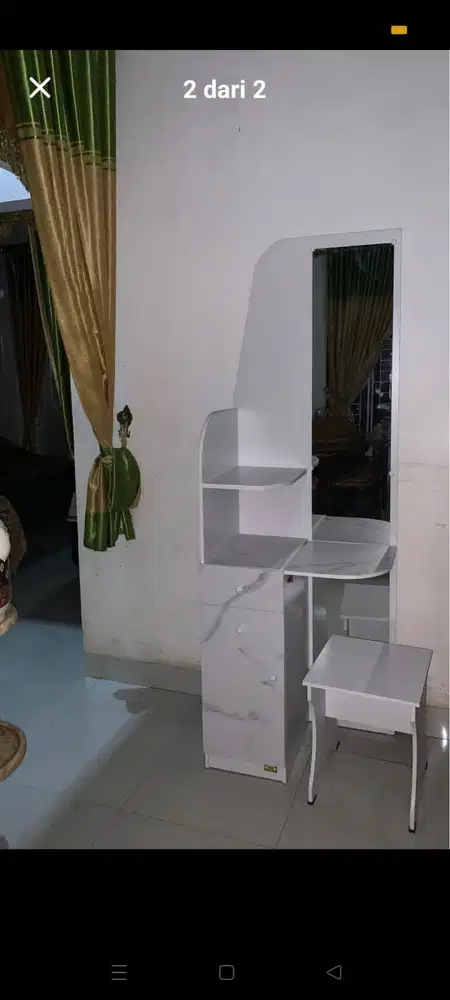 meja rias kea panel