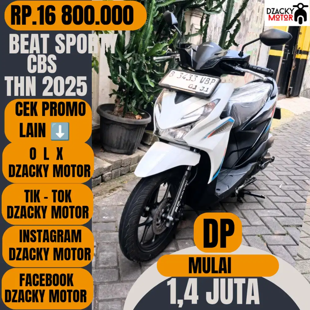 BEAT SPORTY CBS 2025 SECOND LIKE NEW