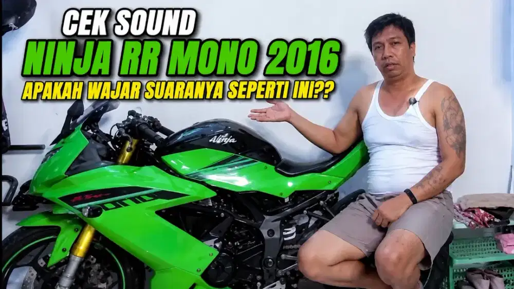 Jual murah ninja 250 rr mono