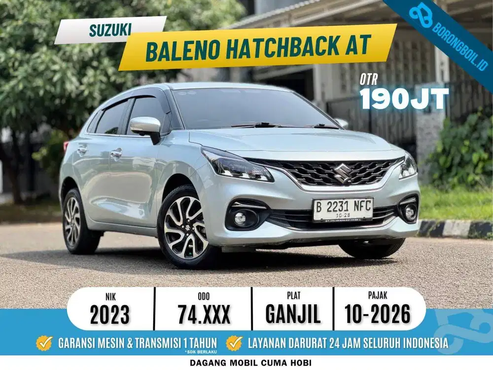 TERMURAH || Suzuki Baleno Hatchback AT Silver Metalik 2023