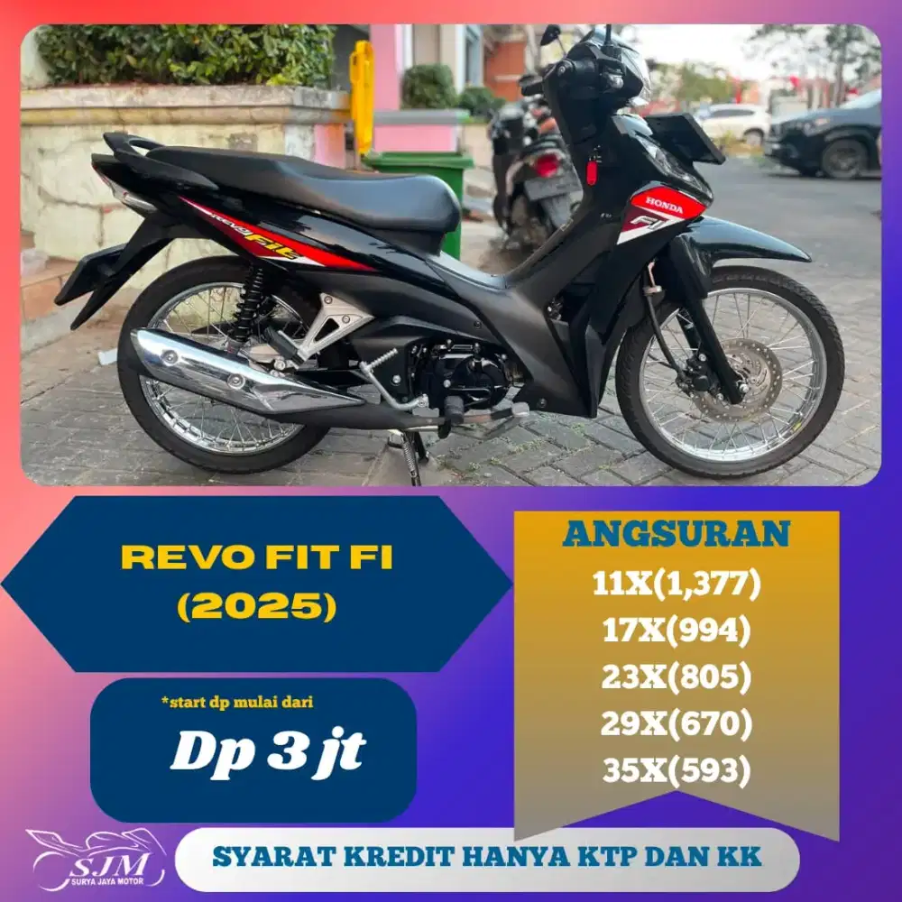 HONDA REVO FIT 2025 MESIN HALUS