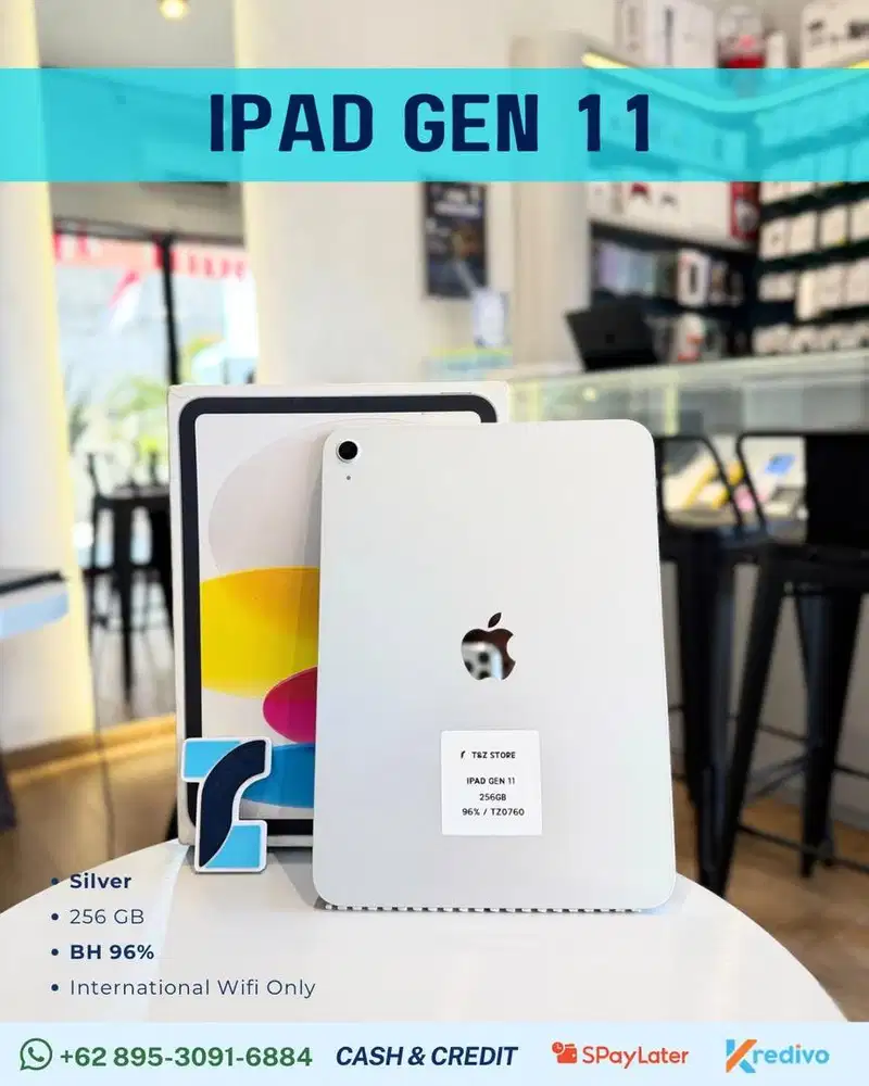 IPAD GEN 11 256GB - SILVER