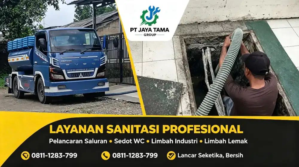 SEDOT WC PENUH SEPTIC TANK TEMBAK MAMPET. SETIA BUDI JAKSEL