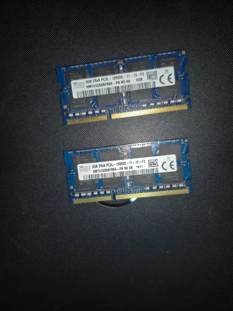 RAM DDR3 16GB (2X8GB) 1600MHz
