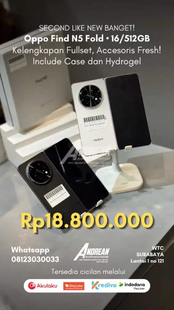 Oppo N5 Fold second