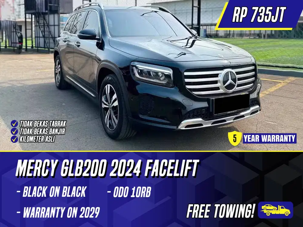 Mercedes Benz GLB200 2024 Facelift Black Hitam Mercy GLB 200