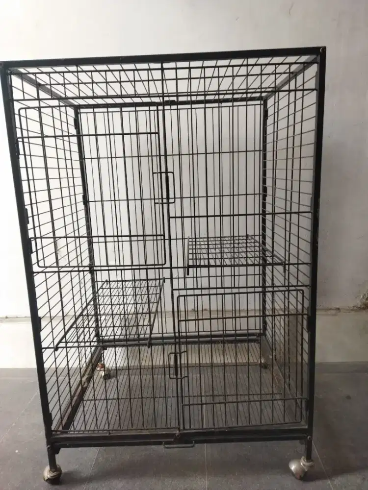 Kandang besi kucing/musang/burung