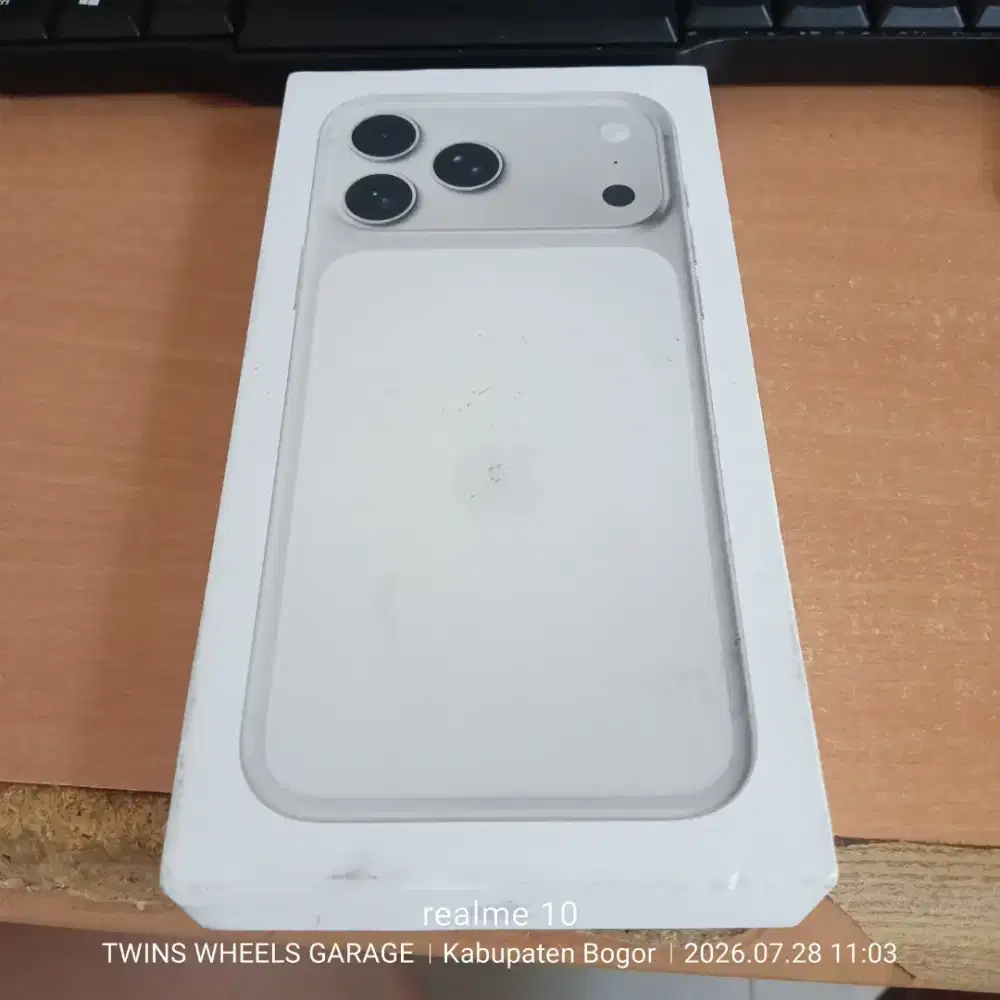 Iphone 17 pro max 2tb silver inter segel seger