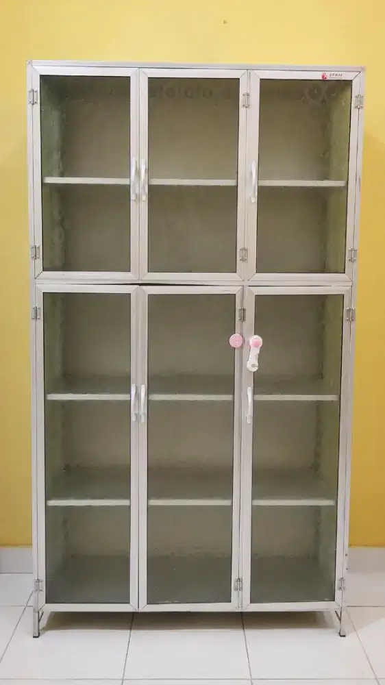 Jual Lemari Rak Piring 3 Pintu