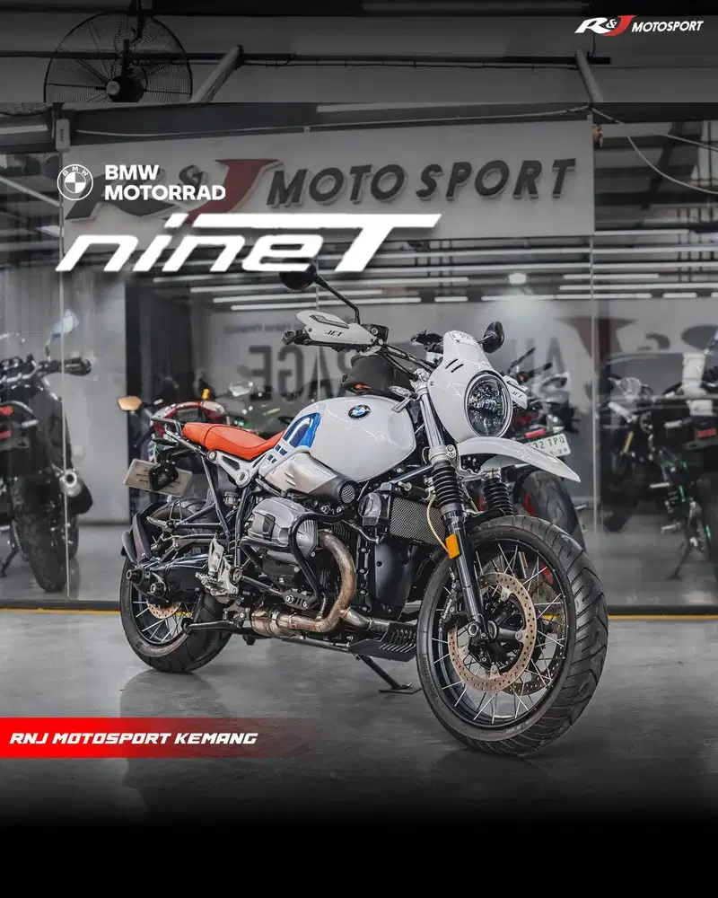 BMW R9T RnineT Urban Tahun 2018 Odo 6.000an km  Knalpot Original
