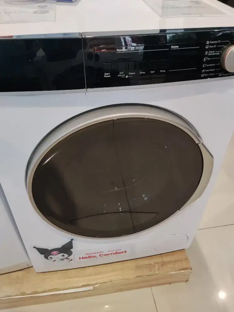 CICILAN TANPA DP - SHARP MESIN CUCI 8KG