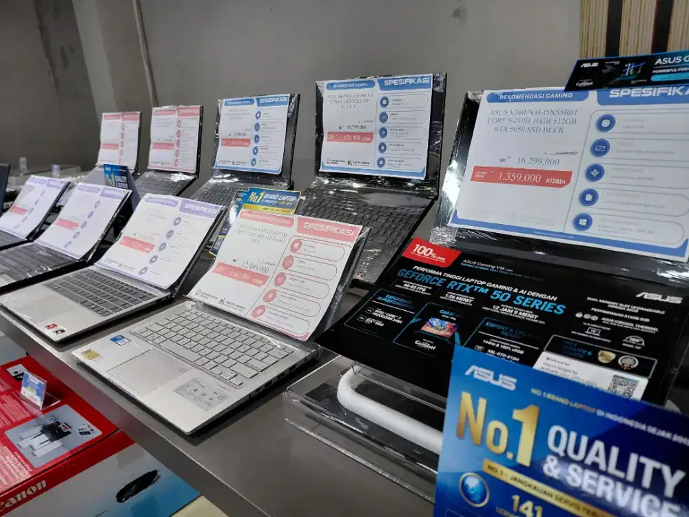 LAPTOP BARU TERMURAH DAN TERLENGKAP