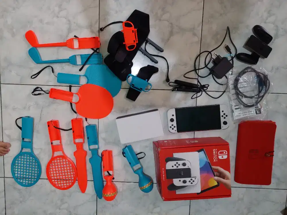 Nintendo Switch OLED 512Gb CFW bisa Android, PS1, PSP