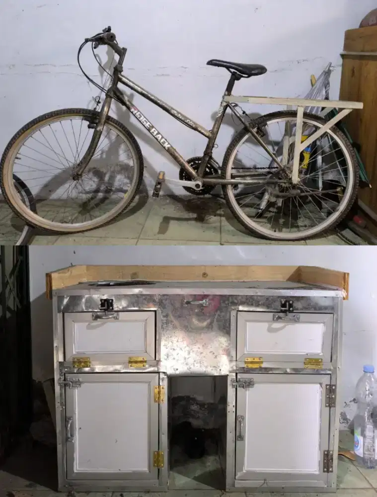 Paket Usaha sepeda dan gerobak