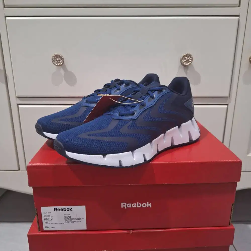 Sepatu REEBOK - REE Zig Rise Original Navy/White