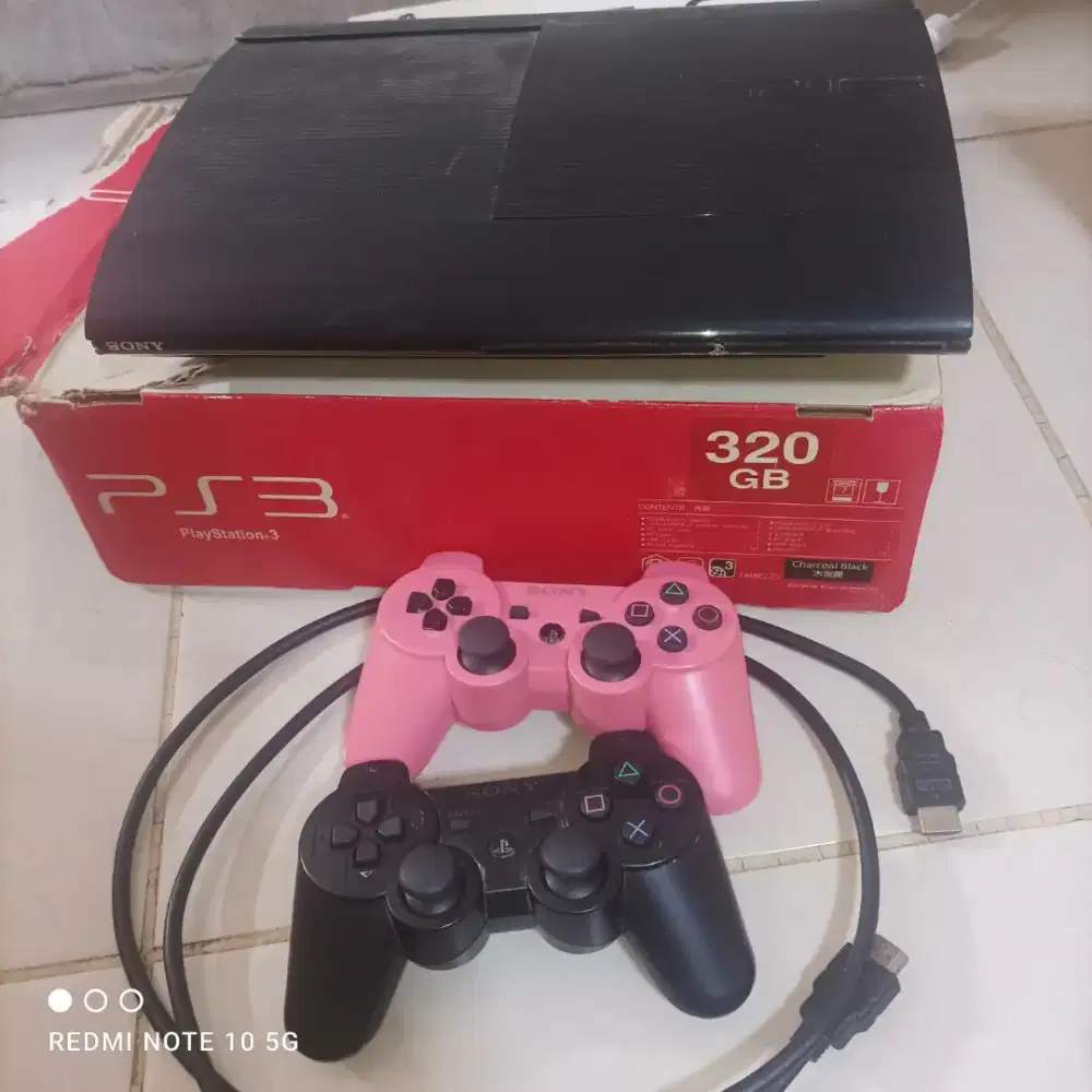 Jual PS3 + stick 2