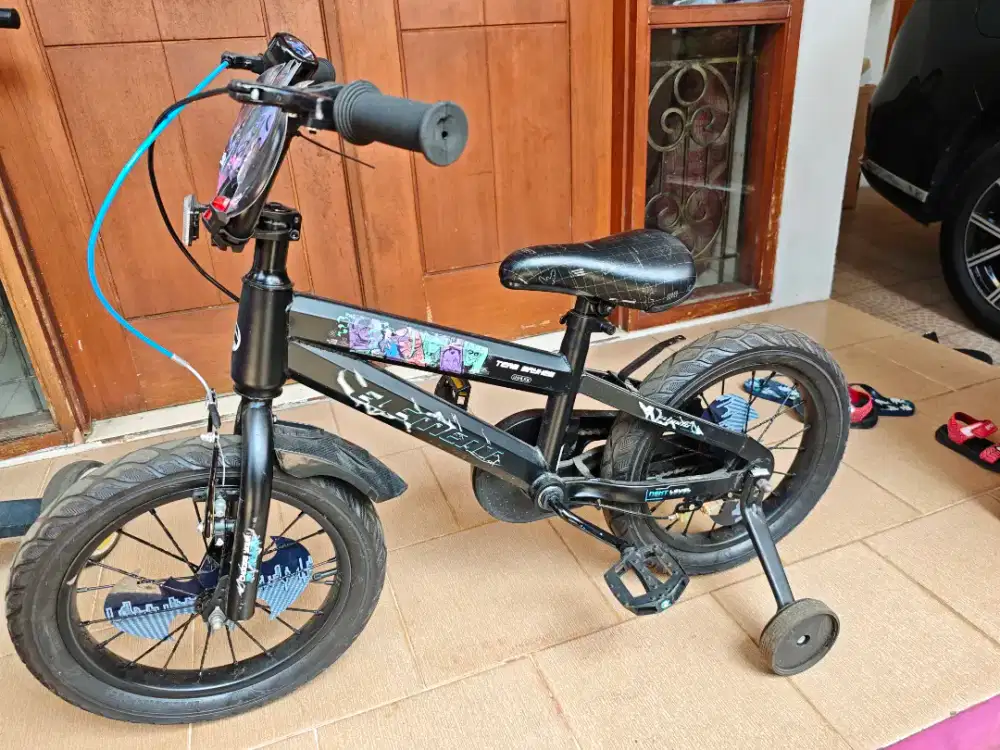 Sepeda Element Karakter Batman