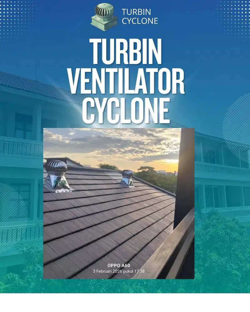 Harga Turbin Ventilator untuk Ventilasi Udara Industri di Jawa Timur