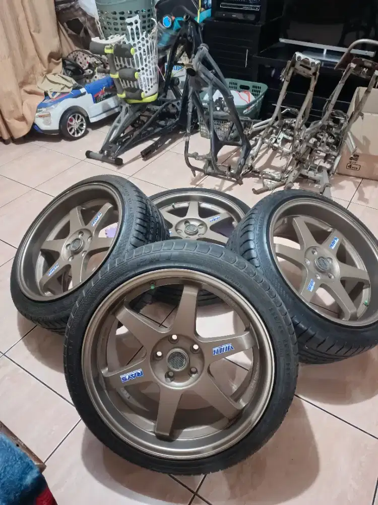 Jual velg te37 r19+ban accelera phi