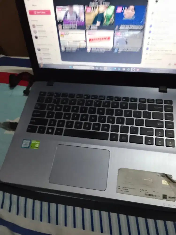 Notebook Laptop Asus Intel Core I5 8250U Gen 8 Ram8/SSD512 Normal Jaya