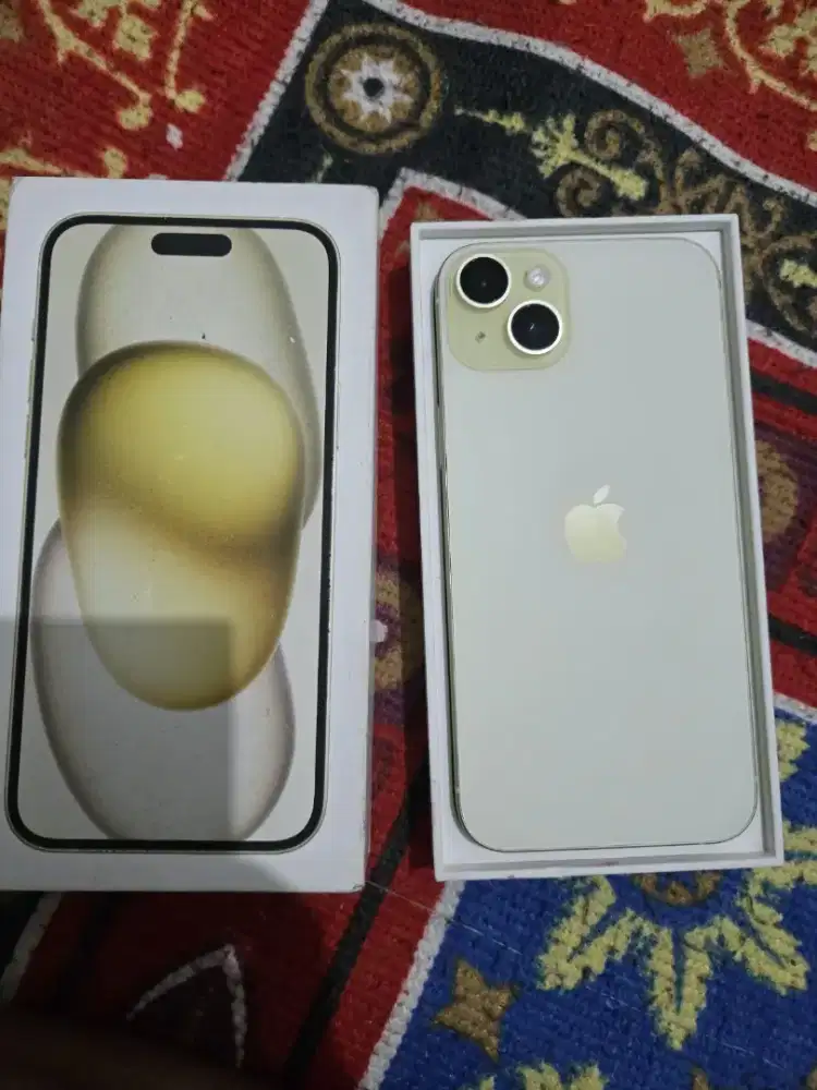 Iphone 15 Plus 128 GB Fullset Resmi Ibox