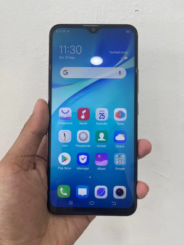 vivo y19 6/128 seken fullset
