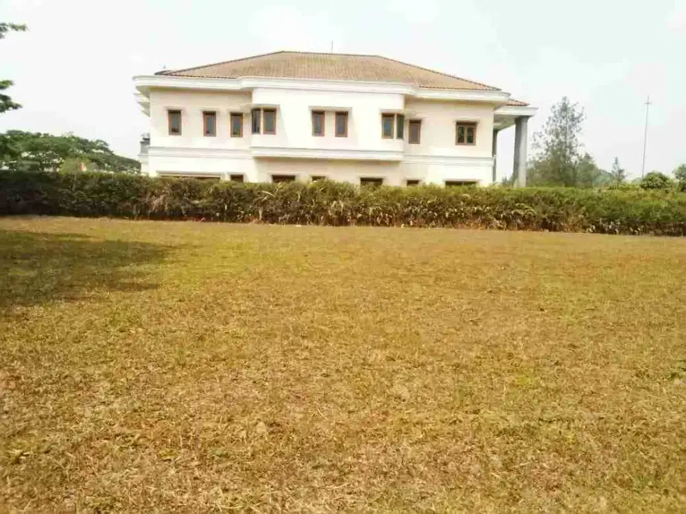 Jual Tanah Kavling 2020m Best View  di Rancamaya Golf Estate Bogor