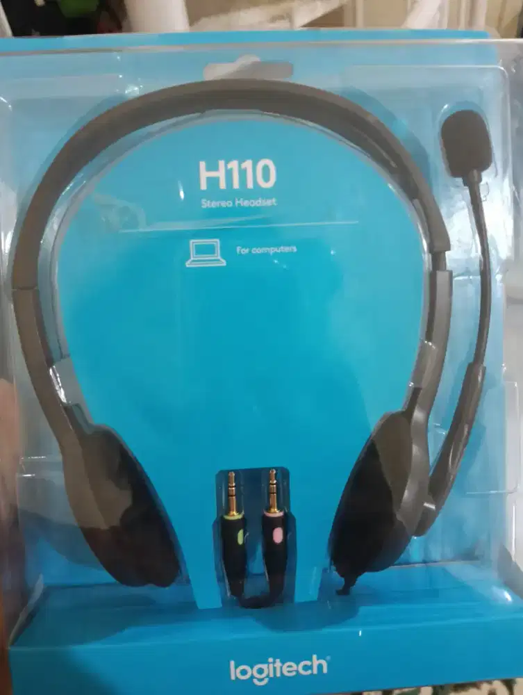 Stereo Headset Logitech H110 Baru