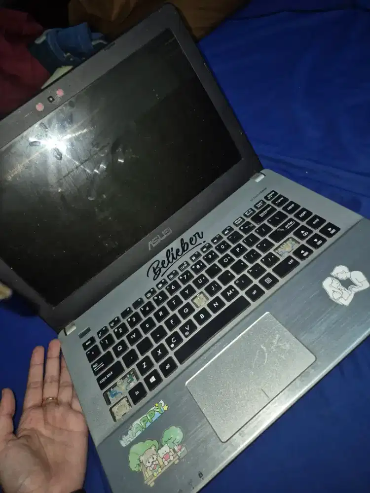 Asus X450JF Core i7-4700HQ Kosongan Bahan Kanibalan