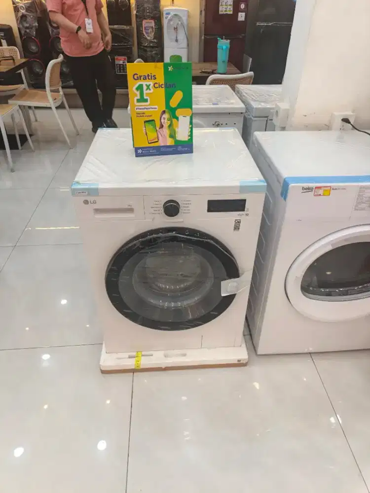 MESIN CUCI  1TABUNG LG FRONLOADING PROMO KREDIT BUNGA RENDAH